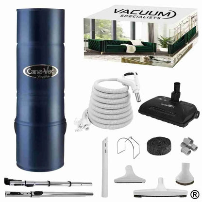 CanaVac Signature ACAN690A Central Vacuum Electric Accessory Cleaning Package