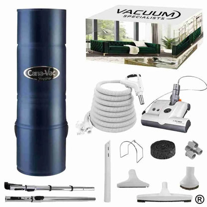 CanaVac Signature ACAN690A Central Vacuum Electric Accessory Cleaning Package