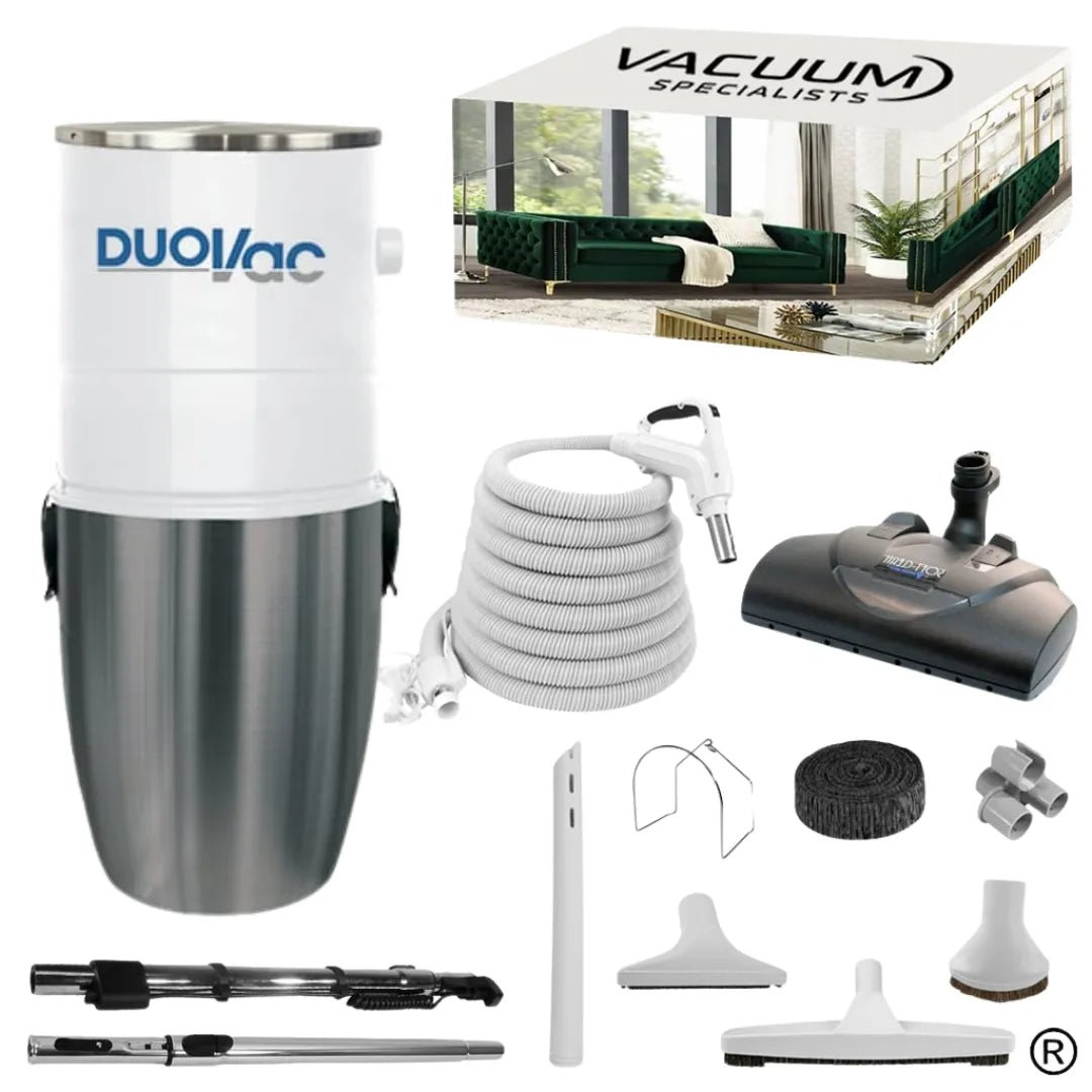 DuoVac Air 10 Central Vacuum Electric Accessory Cleaning Package
