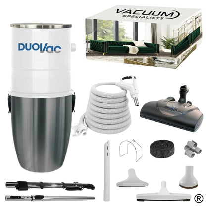 DuoVac Air 10 Central Vacuum Electric Accessory Cleaning Package