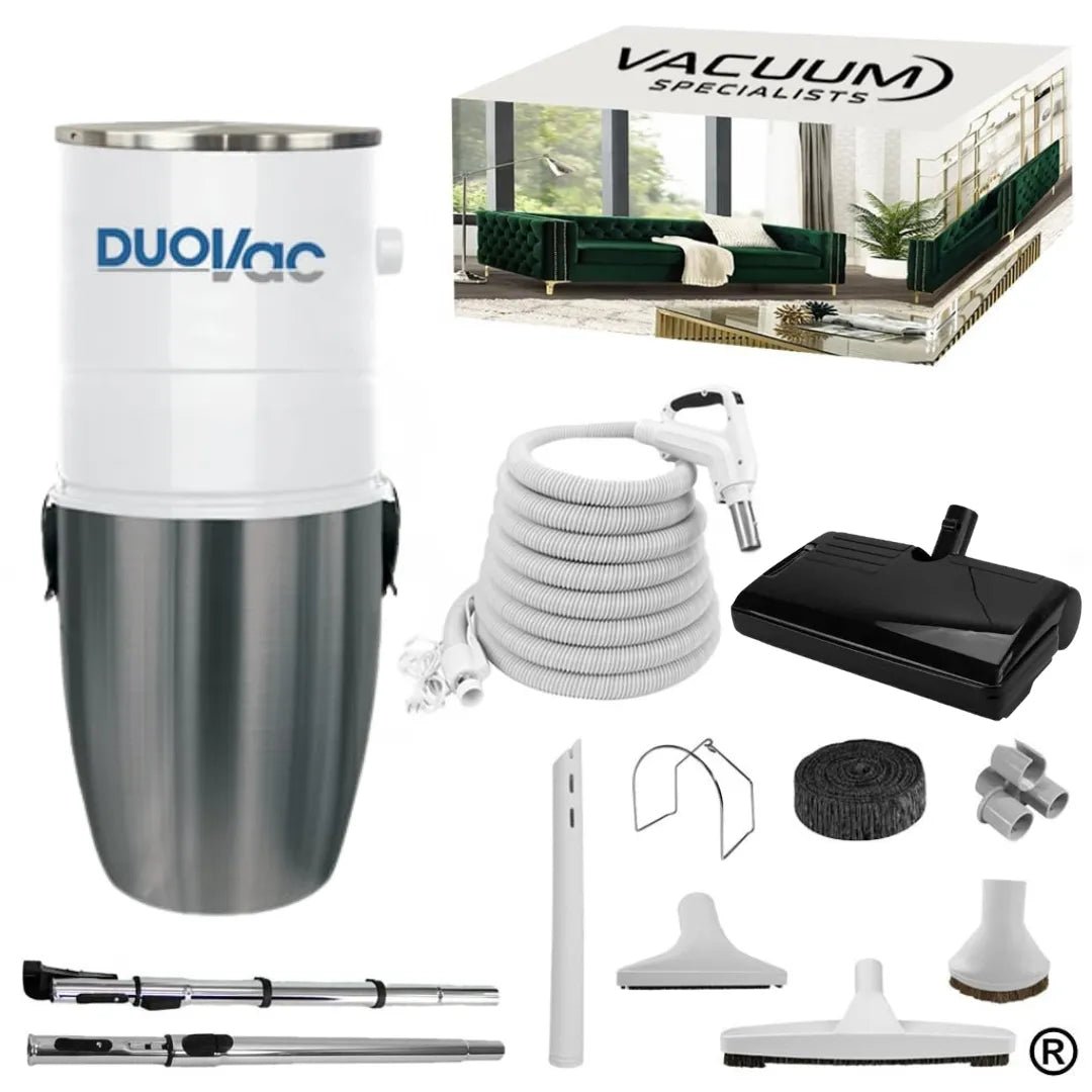 DuoVac Air 10 Central Vacuum Electric Accessory Cleaning Package