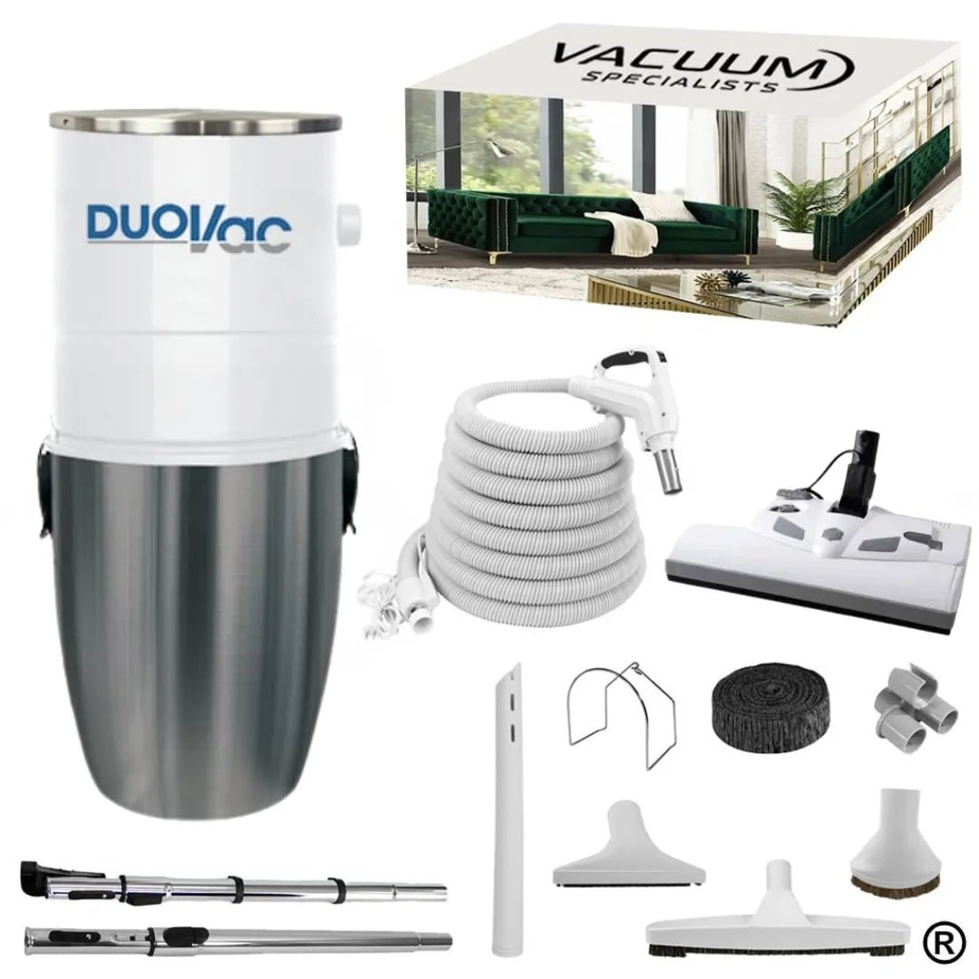 DuoVac Air 10 Central Vacuum Electric Accessory Cleaning Package