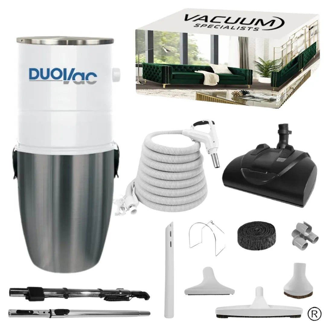 DuoVac Air 10 Central Vacuum Electric Accessory Cleaning Package