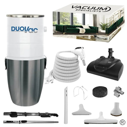 DuoVac Air 10 Central Vacuum Electric Accessory Cleaning Package