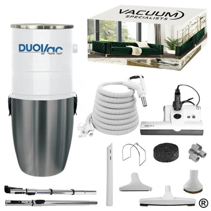 DuoVac Air 10 Central Vacuum Electric Accessory Cleaning Package