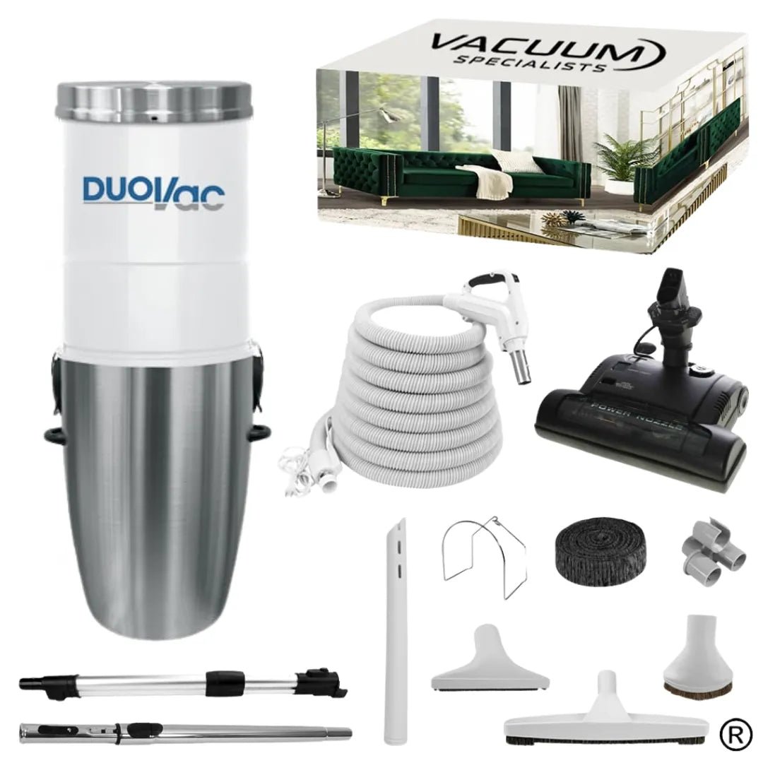 DuoVac Air 50 Central Vacuum Electric Accessory Cleaning Package