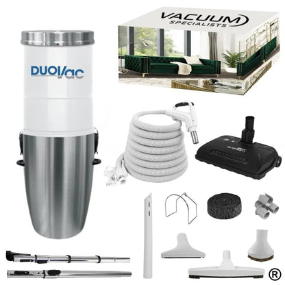 DuoVac Air 50 Central Vacuum Electric Accessory Cleaning Package