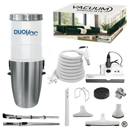 DuoVac Air 50 Central Vacuum Electric Accessory Cleaning Package