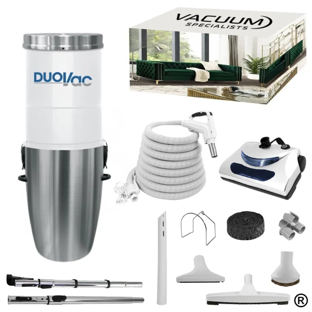DuoVac Air 50 Central Vacuum Electric Accessory Cleaning Package