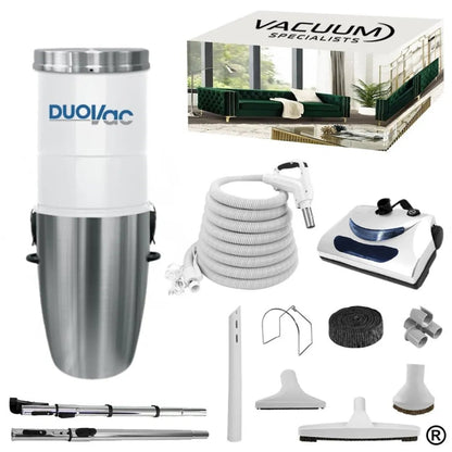 DuoVac Air 50 Central Vacuum Electric Accessory Cleaning Package