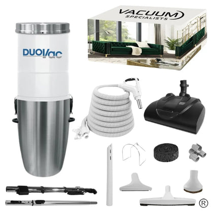 DuoVac Air 50 Central Vacuum Electric Accessory Cleaning Package