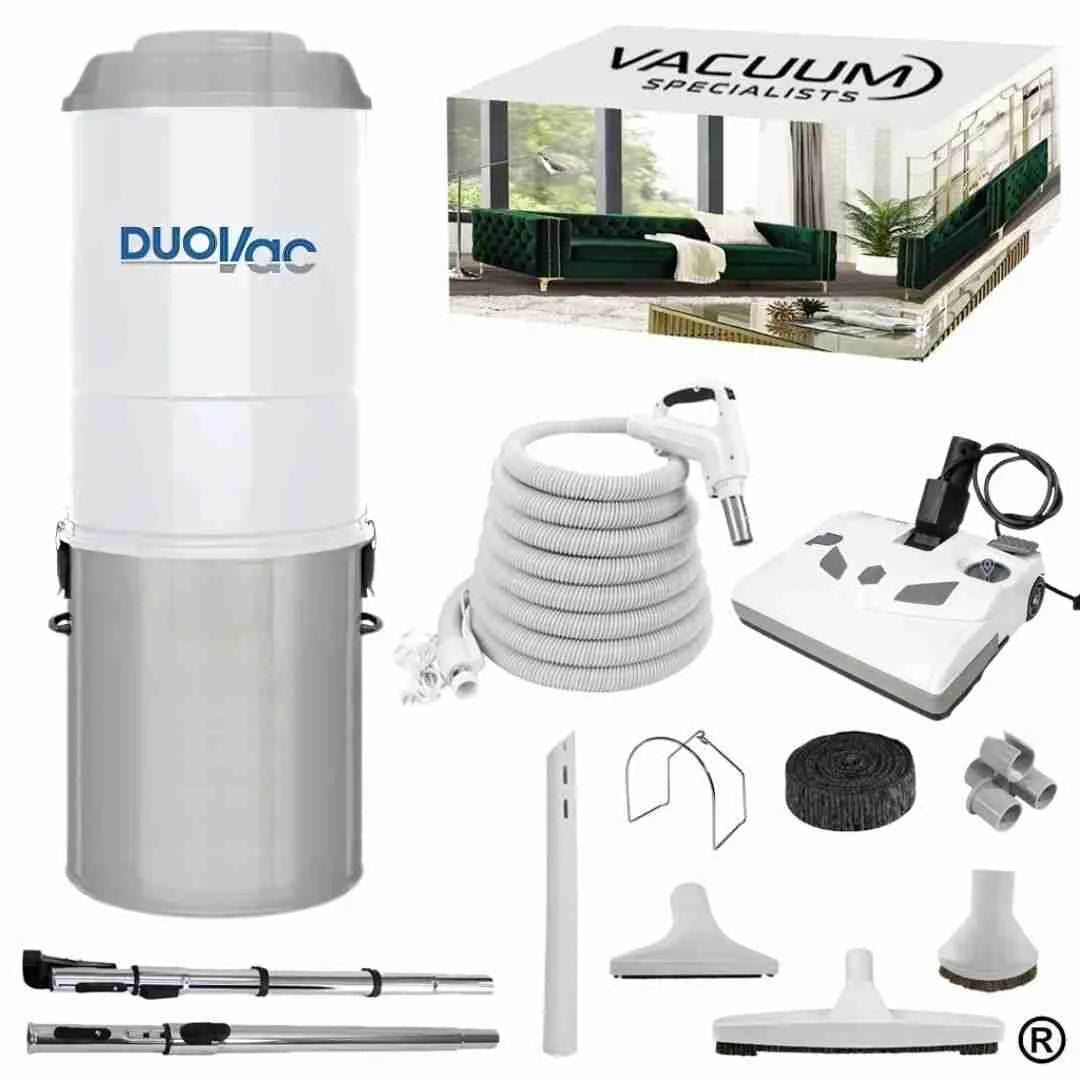 DuoVac Distinction Central Vacuum Electric Accessory Cleaning Package
