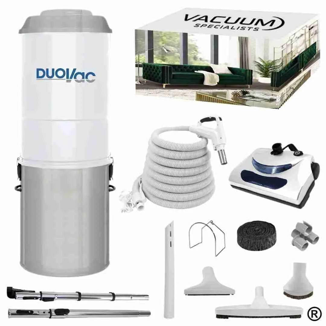 DuoVac Distinction Central Vacuum Electric Accessory Cleaning Package