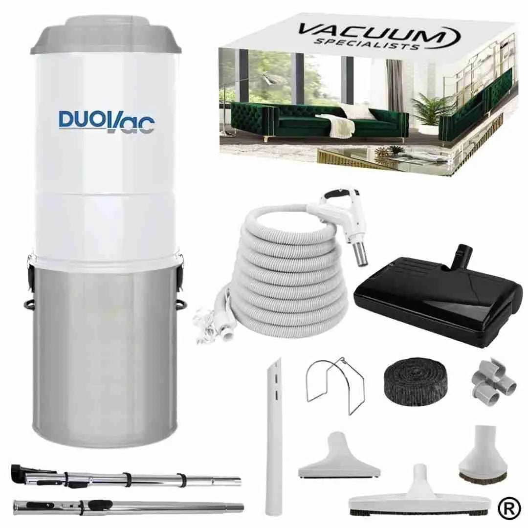 DuoVac Distinction Central Vacuum Electric Accessory Cleaning Package