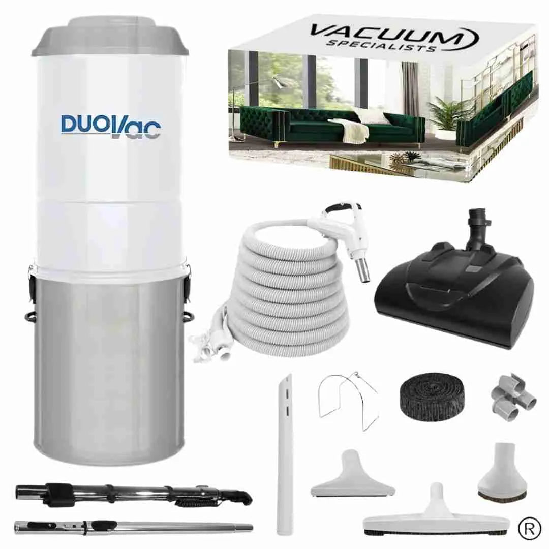 DuoVac Distinction Central Vacuum Electric Accessory Cleaning Package