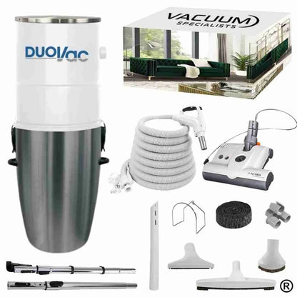 DuoVac Star Central Vacuum Electric Accessory Cleaning Package
