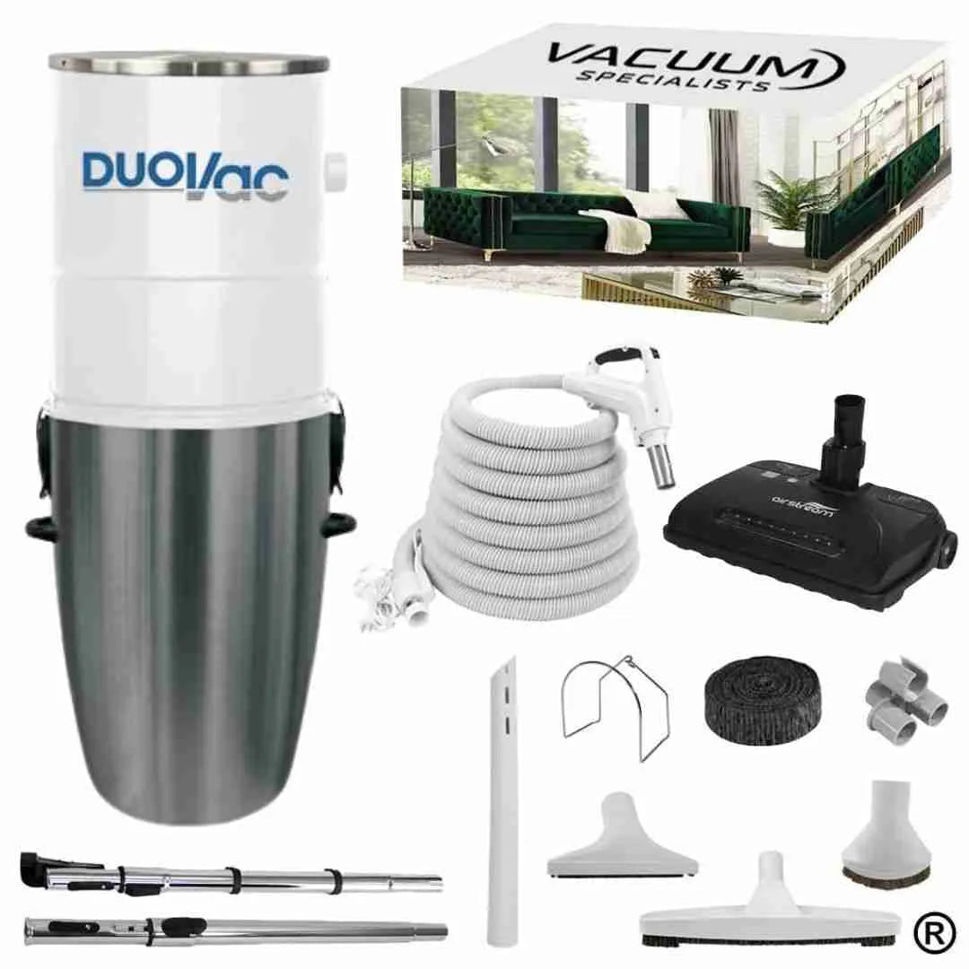 DuoVac Star Central Vacuum Electric Accessory Cleaning Package