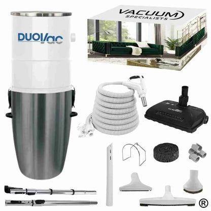 DuoVac Star Central Vacuum Electric Accessory Cleaning Package
