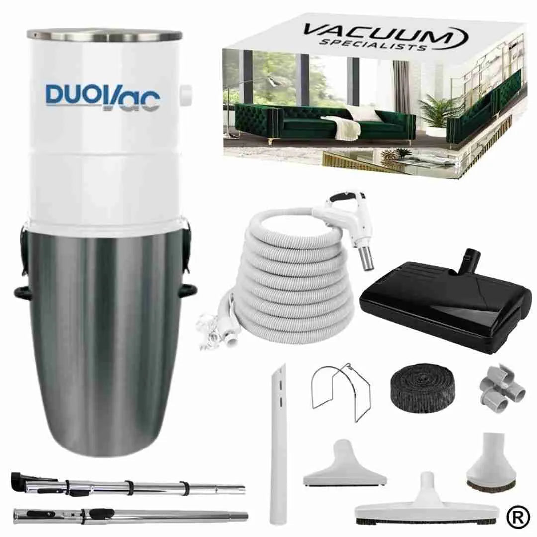 DuoVac Star Central Vacuum Electric Accessory Cleaning Package