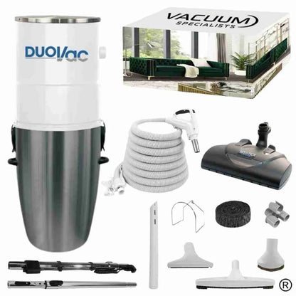 DuoVac Star Central Vacuum Electric Accessory Cleaning Package