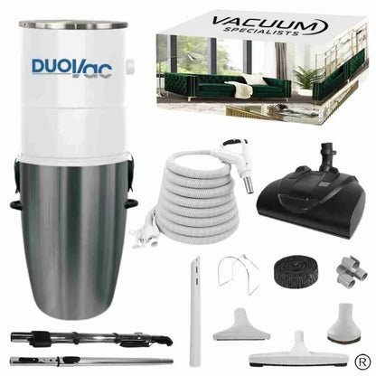 DuoVac Star Central Vacuum Electric Accessory Cleaning Package