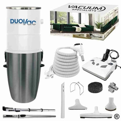 DuoVac Star Central Vacuum Electric Accessory Cleaning Package