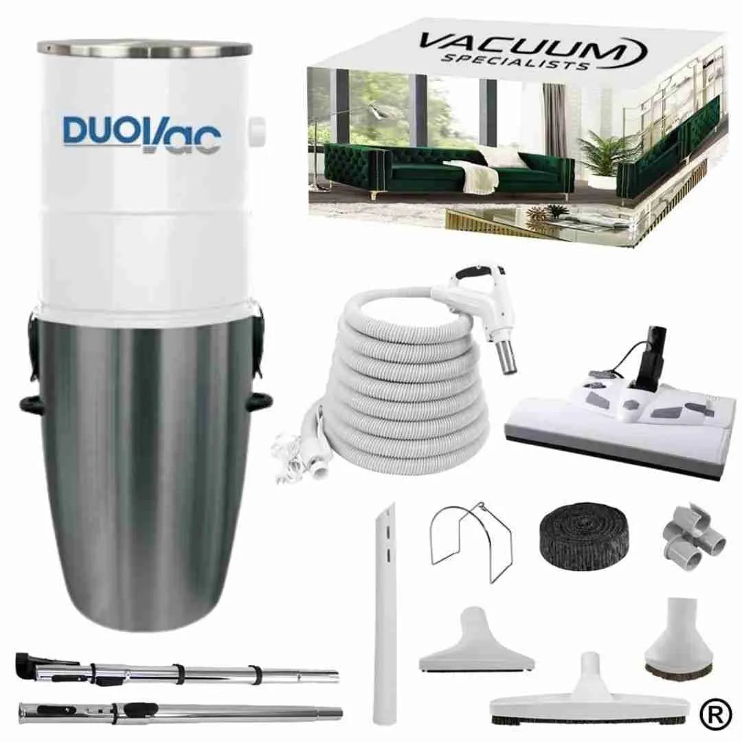 DuoVac Star Central Vacuum Electric Accessory Cleaning Package