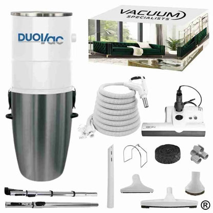 DuoVac Star Central Vacuum Electric Accessory Cleaning Package