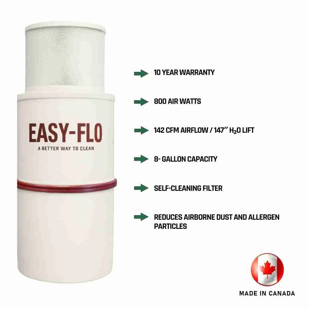 Easy - Flo PLS1800 Central Vacuum Electric Accessory Cleaning Package