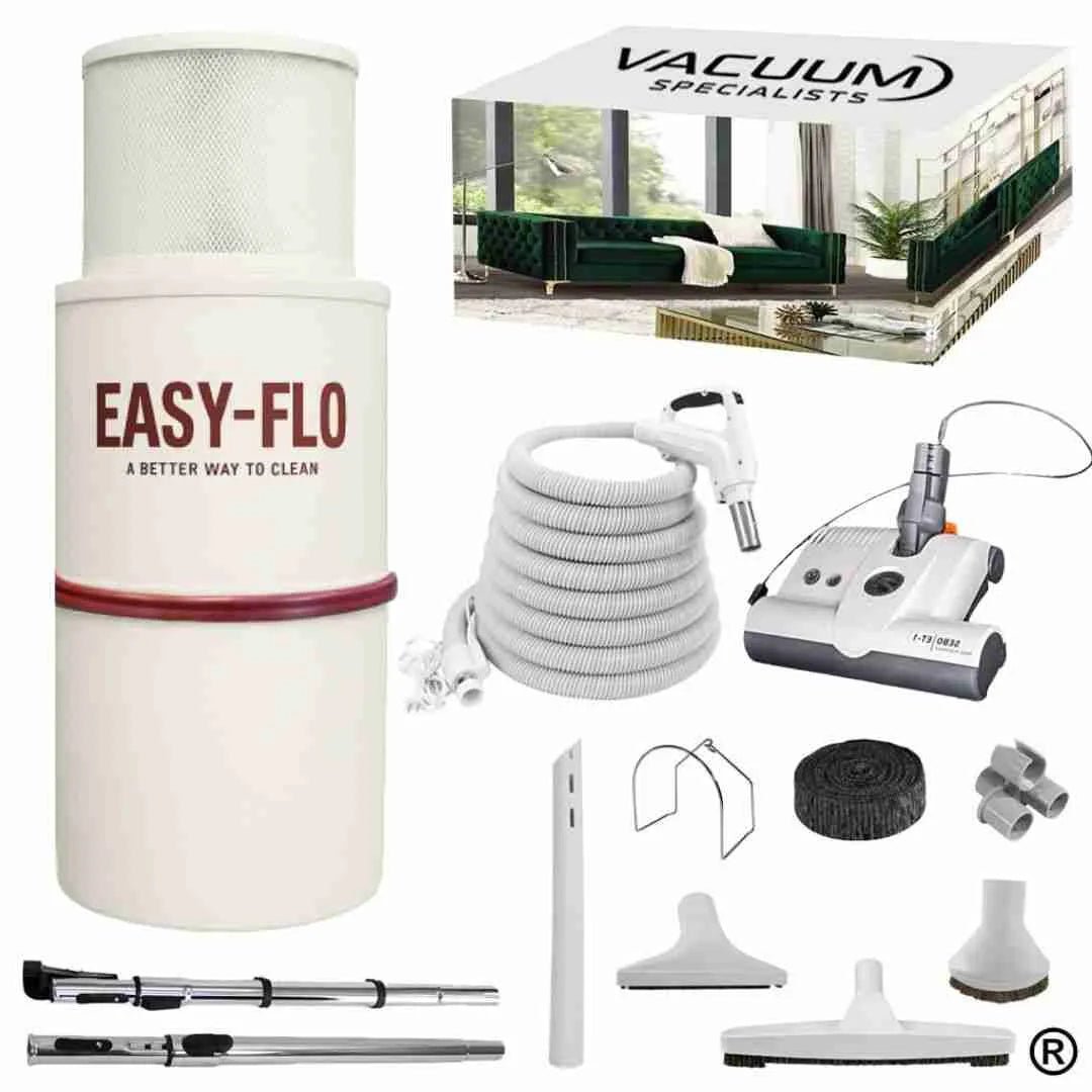 Easy - Flo PLS1800 Central Vacuum Electric Accessory Cleaning Package