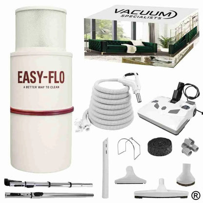 Easy - Flo PLS1800 Central Vacuum Electric Accessory Cleaning Package