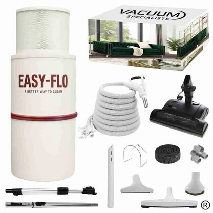 Easy - Flo PLS1800 Central Vacuum Electric Accessory Cleaning Package