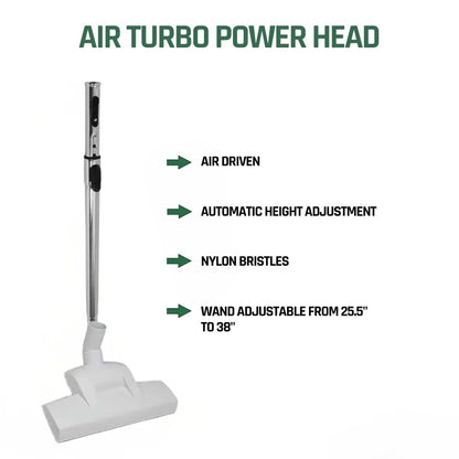 Easy - Flo PLS1800 Central Vacuum & Low - Voltage Premium Central Vacuum Accessory Cleaning Package