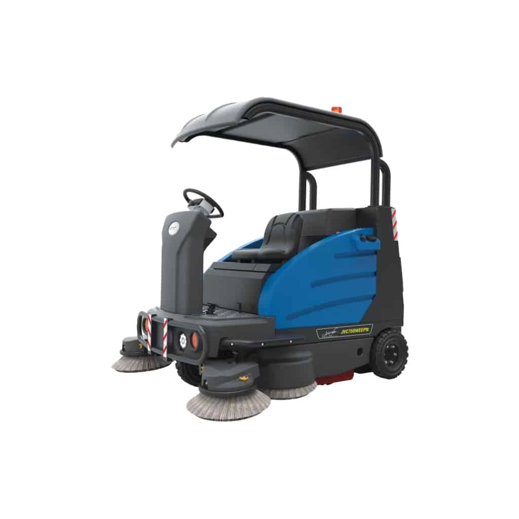 Johnny Vac JVC75SWEEPN Commercial Ride - On Sweeper