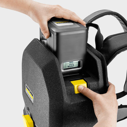 Karcher BVL5/1 BP FLEECE Bagged Cordless Commercial Backpack Vacuum Cleaner