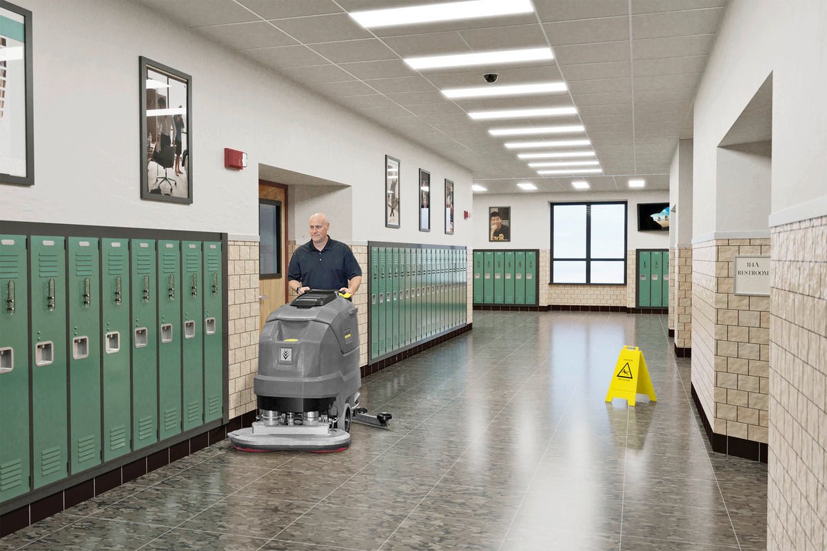 Karcher Classic BD80/100 W BP Commercial Walk - Behind Scrubber