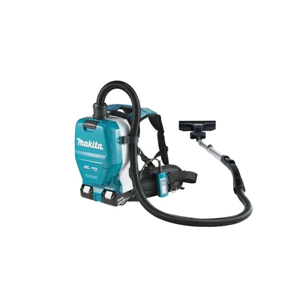 Makita DVC261TX11 18Vx2 LXT Bagged Cordless Commercial Backpack Vacuum Cleaner (2.0 L) Kit