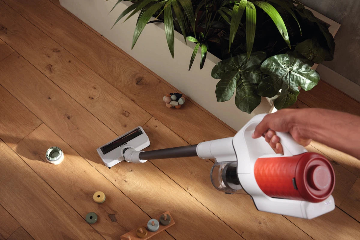 Miele DuoFlex HX1 Cordless Stick Vacuum Cleaner - Terra Red