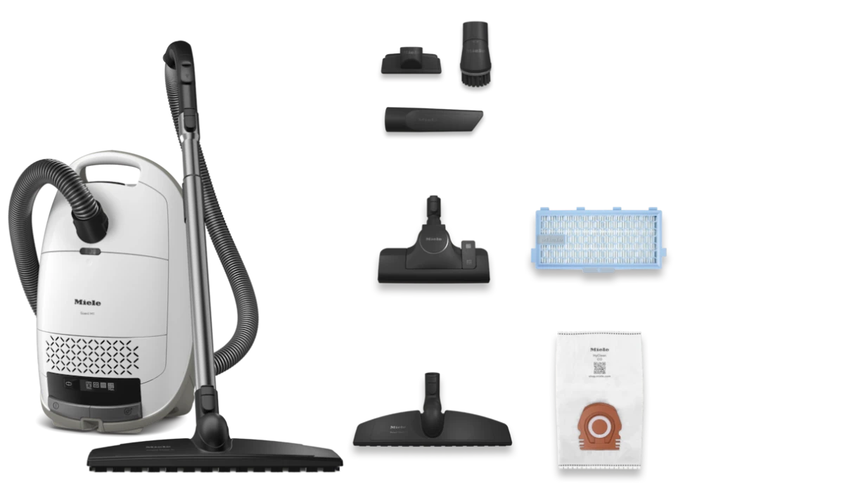 Miele Guard M1 Parquet XL HEPA Bagged Canister Vacuum Cleaner