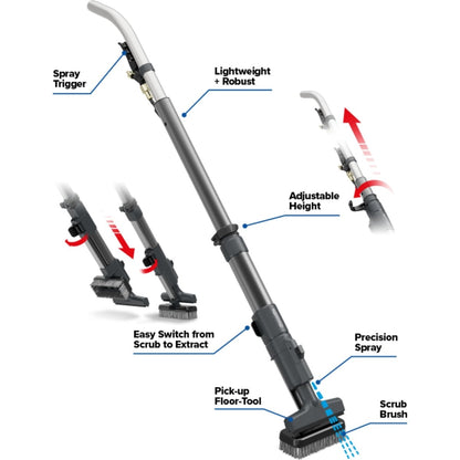 Nacecare CTB370NX Battery Commercial Carpet Spotter Cleaner