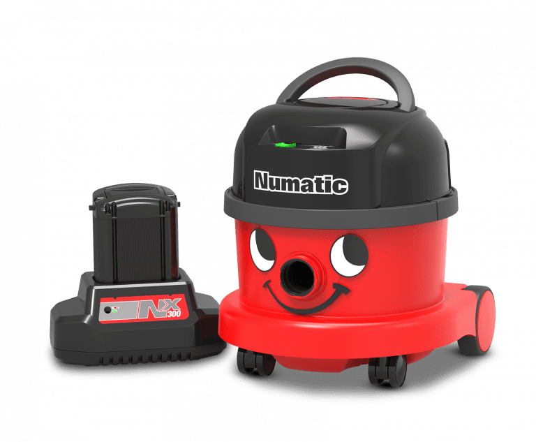 Nacecare NBV240 HEPA Bagged Cordless Commercial Canister Vacuum Cleaner