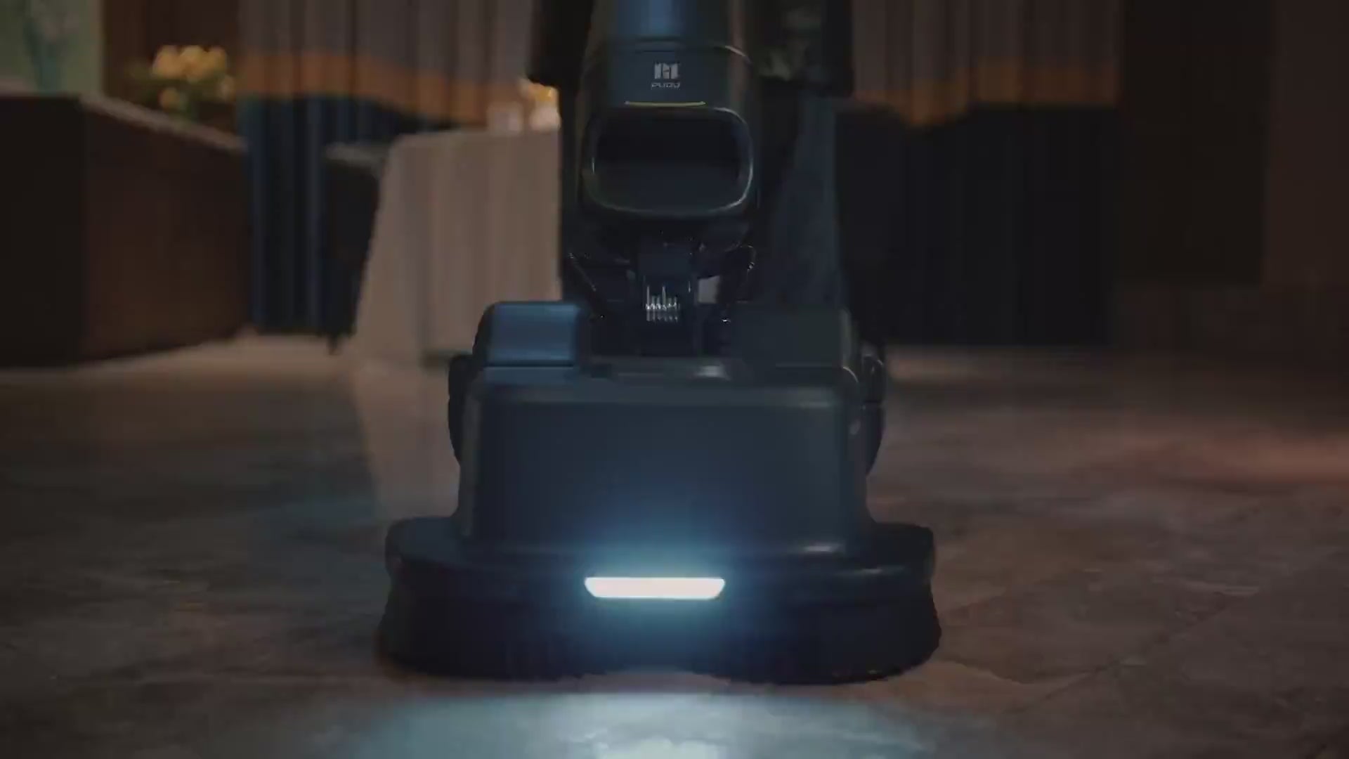 Load video: PUDU SH1 Vacuum