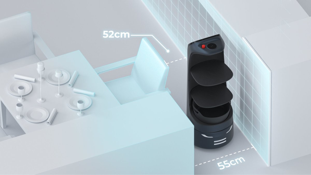 PUDU Ketty Pro Delivery & Reception Robot