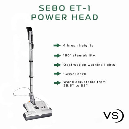 Sanitaire SC3700 Extend HEPA Bagged Commercial Canister Vacuum Package